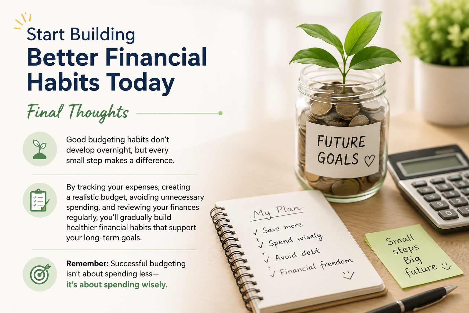 Building better financial habits